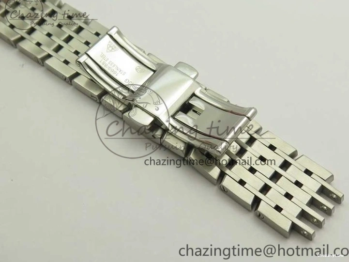 0512 De Ville Hour Vision 41mm SS VSF 1:1 Best Edition White Dial on SS Bracelet A8500 Super Clone Casual 7946